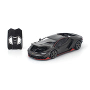 Pop Race 640436 1/64 Lamborghini Centenario Carbon/Red