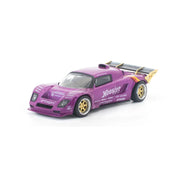 Pop Race 640448 1/64 Pandem Lotus Elise Purple New Tooling