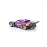 Pop Race 640448 1/64 Pandem Lotus Elise Purple New Tooling