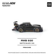 Pop Race PR640468 1/64 RWB 930 Matte Black Stella Artois