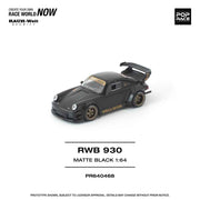 Pop Race PR640468 1/64 RWB 930 Matte Black Stella Artois