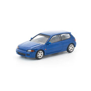 Pop Race 640475 1/64 Honda Civic (EG6) Captiva Blue New Tooling