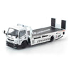 Pop Race 640484 1/64 Pandem Hino 300 Flatbed Transporter White New Tooling