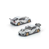 Pop Race PR640492 1/64 Darwin Pro 66G Wbk Supra A90 Silver Chrome