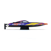 Pro Boat PRB-1992T1 Sonicwake 24inch Self-Righting Brushless Deep-V Boat RTR Red