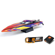 Pro Boat PRB-1992T1 Sonicwake 24inch Self-Righting Brushless Deep-V Boat RTR Red