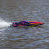 Pro Boat PRB-1992T1 Sonicwake 24inch Self-Righting Brushless Deep-V Boat RTR Red