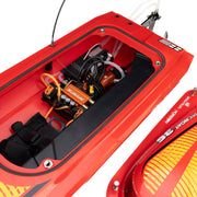 ProBoat Sonicwake 36 V3 Self Righting Deep-V RC Boat RTR (Red)