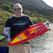 ProBoat Sonicwake 36 V3 Self Righting Deep-V RC Boat RTR (Red)