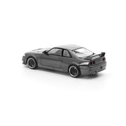 Pop Race 1/64 The Dark Chrome Series - GTR R33 400R