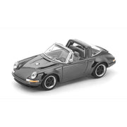 Pop Race DC001 1/64 Singer Targa Dark Chrome