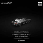 Pop Race DC002 1/64 R32 GT-R Dark Chrome