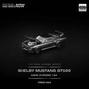 Pop Race DC004 1/64 Shelby Mustang GT500 Dark Chrome
