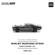 Pop Race DC004 1/64 Shelby Mustang GT500 Dark Chrome