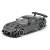 Pop Race 1/64 Mazda RX-7 RE-Amemiya Dark Chrome