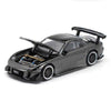 Pop Race 1/64 Mazda RX-7 RE-Amemiya Dark Chrome
