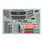Proline PRM122721 1/10 ORT Oval Race Truck Body Clear