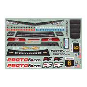 Proline PRM154430 1/10 Chevy Camaro Z/28 190mm Clear Touring Car Body