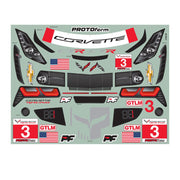 Proline PRM154640 1/8 Chevrolet Corvette C7.R Clear Body GT Long Wheelbase