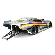 Proline PRM157140 1/10 Chevrolet Corvette C7 Pro Mod Clear Body suit No Prep and Traxxas Drag Car
