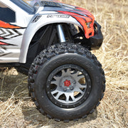 Proline PRO1013114 Limited Edition Badlands MX43 Pro-Loc F/R Tyres Mounted on Grey/Black Impulse Wheels X-Maxx 2pcs
