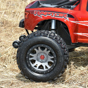 Proline PRO1013114 Limited Edition Badlands MX43 Pro-Loc F/R Tyres Mounted on Grey/Black Impulse Wheels X-Maxx 2pcs