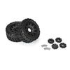 Proline PRO1017611 1/6 Masher X 5.7in HP Belted Tyres Mounted on Raid Wheels 2pcs
