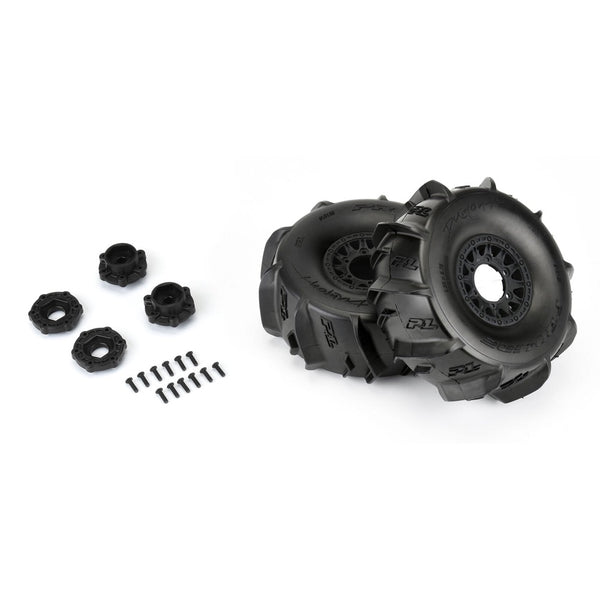 Proline PRO1018911 1/7 Dumont Sand/Snow Front and Rear Tyres MTD 17mm ...