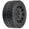 Proline PRO1020511 1/6 Menace HP Belted Front and Rear 5.7inch Tyres MTD 24mm Black Raid 8x48 Hex 2pc