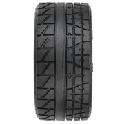 Proline PRO1020511 1/6 Menace HP Belted Front and Rear 5.7inch Tyres MTD 24mm Black Raid 8x48 Hex 2pc