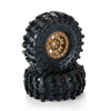 Proline 1021315 1/10 Limited Edition Mickey Thompson Baja Pro X G8 1.9in Crawler Tyres Mounted on Bronze Impulse 2pcs