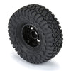 Proline PRO1022810 Toyo Open Country R/T Trail 1.0in Tyres Mounted Mini Impulse Black Wheels 4pcs SCX24