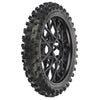 Proline 1022910 Dunlop Geomax MX33 V2 Bead CR4 Front Tire Mounted on Bullyspoke Black Wheel Promoto-MX
