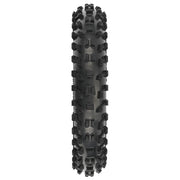 Proline 1022910 Dunlop Geomax MX33 V2 Bead CR4 Front Tire Mounted on Bullyspoke Black Wheel Promoto-MX