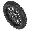 Proline 1022910 Dunlop Geomax MX33 V2 Bead CR4 Front Tire Mounted on Bullyspoke Black Wheel Promoto-MX