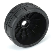 Proline 1023510 1/8 Menace HP Belter Speed Run Front or Rear Tyres Mounted 17mm Black (2)