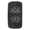 Proline PRO1023910 Bonesaw 2.8in All-Terrain Truck Tyres Mounted on Raid Black Wheels