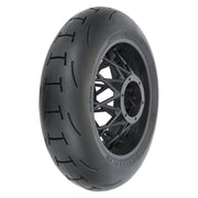 Proline PRO1024510 Supermoto V2 S3 Rear Tyre Mounted on Black Supermoto Wheel ProMoto MX/SM