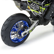 Proline 1024511 Supermoto V2 S3 Rear Tyre Mounted On Sleeve Pro-Spec Supermoto Aluminium Wheel