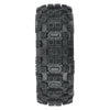 Proline PRO1024610 Badlands MX 1.9in Tyres mounted on Mach-10 Black Wheels 4pcs