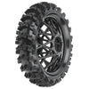 Proline PRO1024710 Dunlop Geomax MX14 V2 Bead CR4 Rear Tyre Mounted on Bullyspoke Black Wheel Promoto-MX
