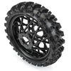 Proline PRO1024710 Dunlop Geomax MX14 V2 Bead CR4 Rear Tyre Mounted on Bullyspoke Black Wheel Promoto-MX