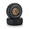 Proline 1025415 1/10 Limited Edition Aztek G8 1.9in Crawler Tyres Mounted on Bronze Impulse 2pcs