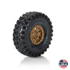Proline 1025415 1/10 Limited Edition Aztek G8 1.9in Crawler Tyres Mounted on Bronze Impulse 2pcs
