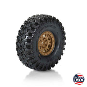 Proline 1025415 1/10 Limited Edition Aztek G8 1.9in Crawler Tyres Mounted on Bronze Impulse 2pcs