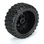 Proline PRO1026210 Aztek SC 2.2/3.0in M2 Tyres Mounted on Raid Black 6x30 SC Wheels