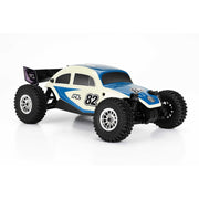 Proline 1028810 Flat Iron F/R Tyre Set Mounted on Chrome Diablo Wheels Arrma Typhon Grom