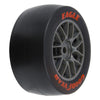 Proline Goodyear Eagle Mounted Super Soft Tyre Set F/R, Gray, Losi NASCAR