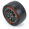 Proline Goodyear Eagle Mounted Super Soft Tyre Set F/R, Gray, Losi NASCAR