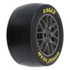 Proline Goodyear Eagle Mounted Soft Tyre Set F/R, Gray, Losi NASCAR
